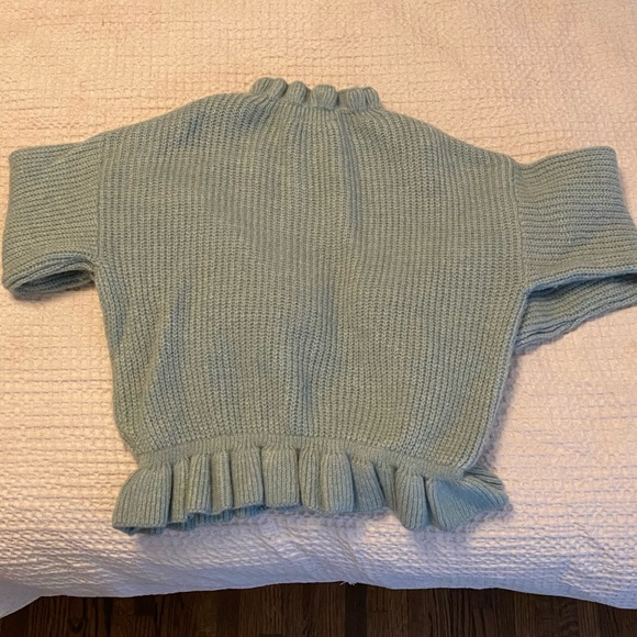 Topshop Ruffle Sweater - Picture 3 of 3